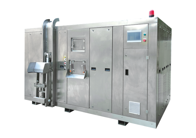 1000kg food waste recycling machine for commercial use