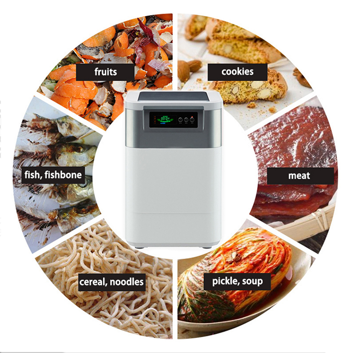 2kg food waste composting machine indoor kitchen appliance